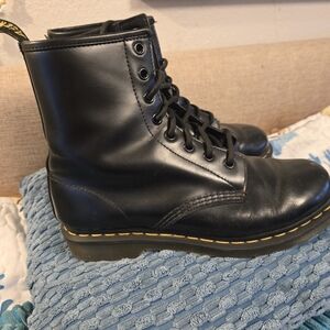 Dr. Martens Black Combat Boots